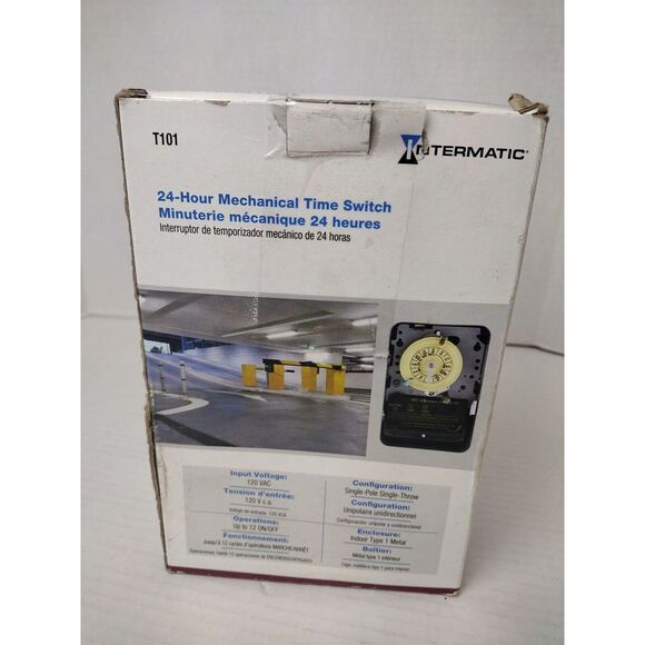 INTERMATIC T101 Series 40 Amp 120V 24-Hour Mechanical Time Switch - Picture 3 of 15